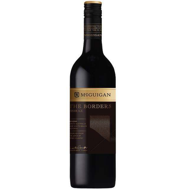 750 ml bottle McGuigan The Borders Shiraz image number null